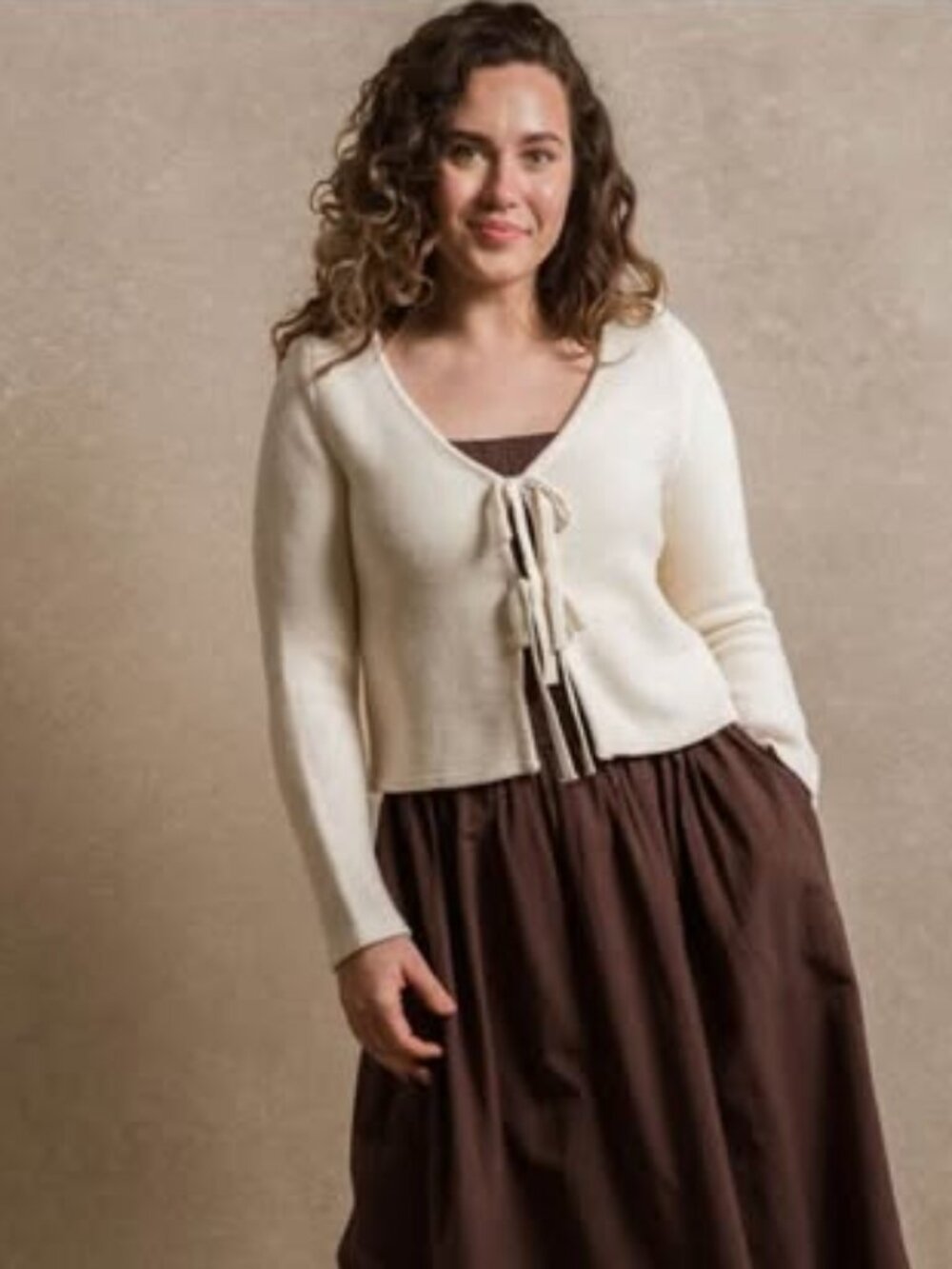 Kaya Tie Sweater
